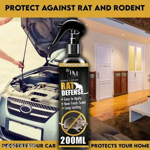 Rat repellent for cars